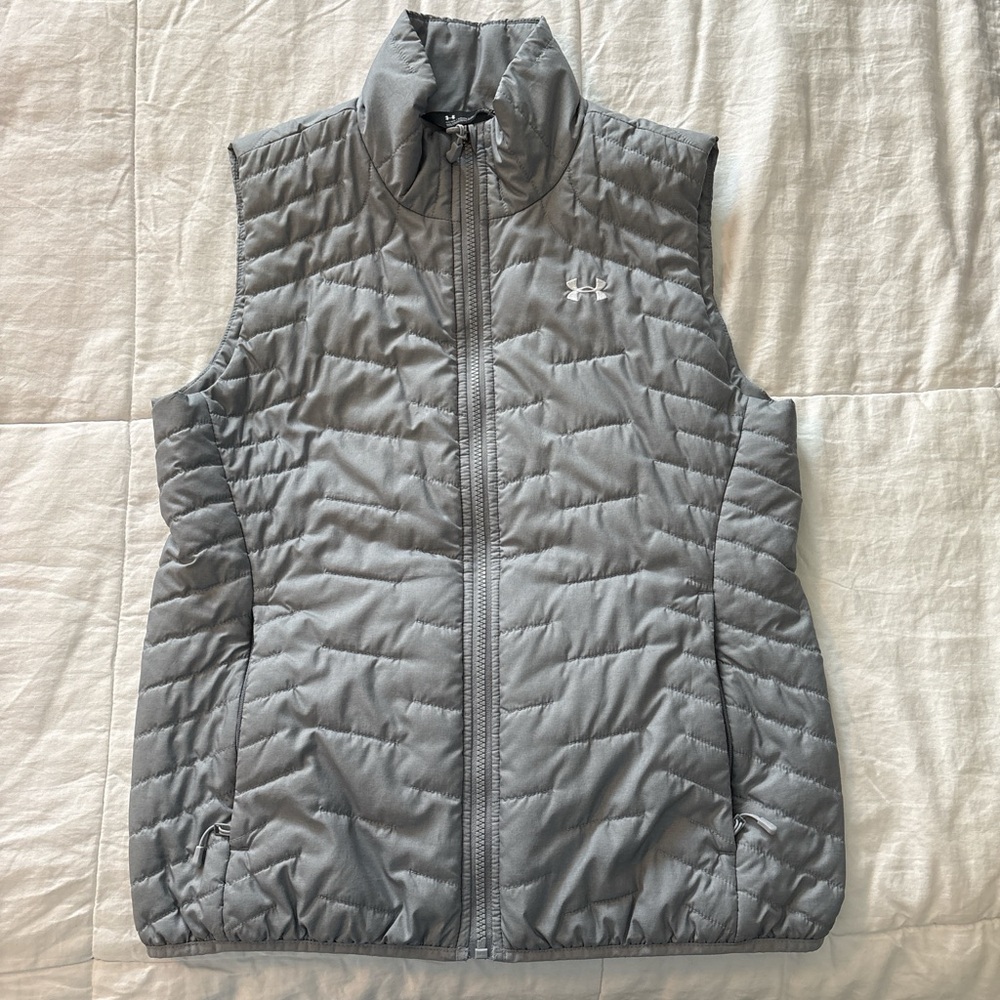 Under Armour Silver Quilted Vest